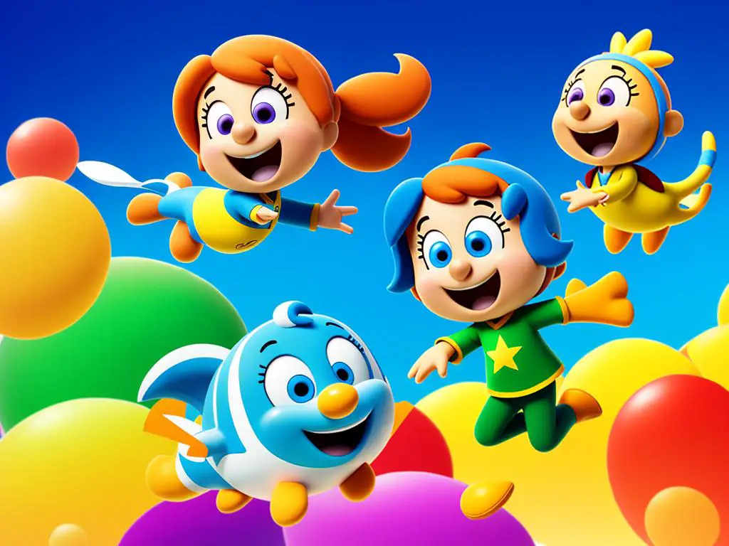 Gil from Bubble Guppies, a lively and comical character on the children's show Bubble Guppies