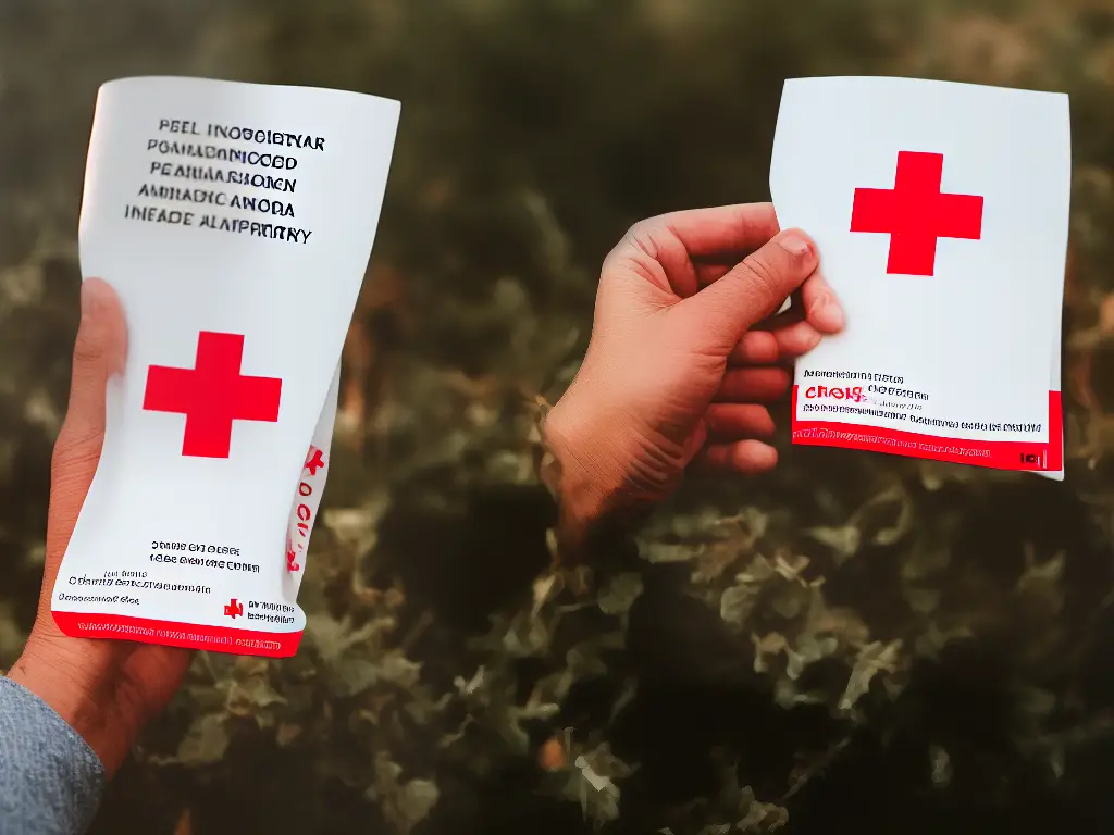 An image of a person's hand holding a peeled banana with a red cross indicating no banana allergy sign.