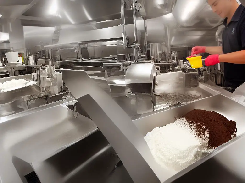 The production process of chocolate ice cream involves several important steps, including the preparation of the base and flavoring, freezing and churning, and the final packaging and presentation.