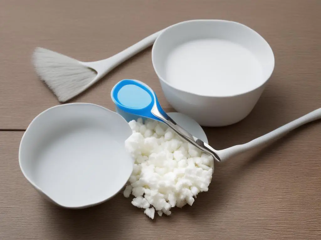 Crest toothpaste sitting on a white surface with a toothbrush and a cup of water next to it