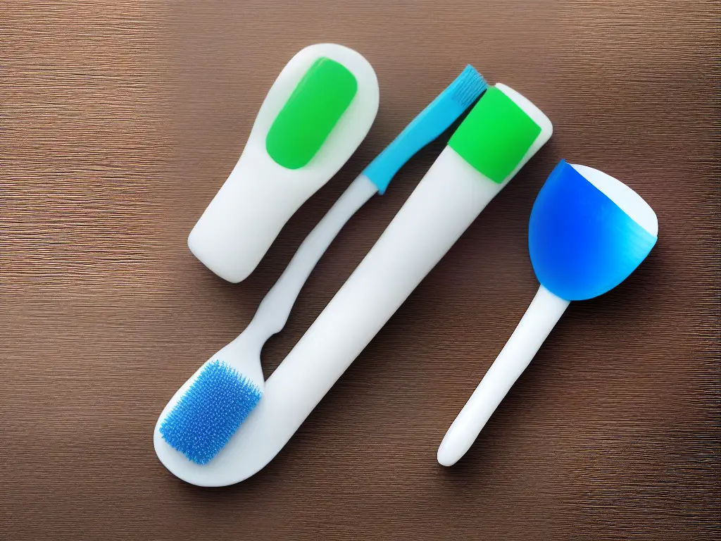 An image of a toothbrush with toothpaste being squeezed on it, representing oral care and use of toothpaste for healthy teeth and gums.