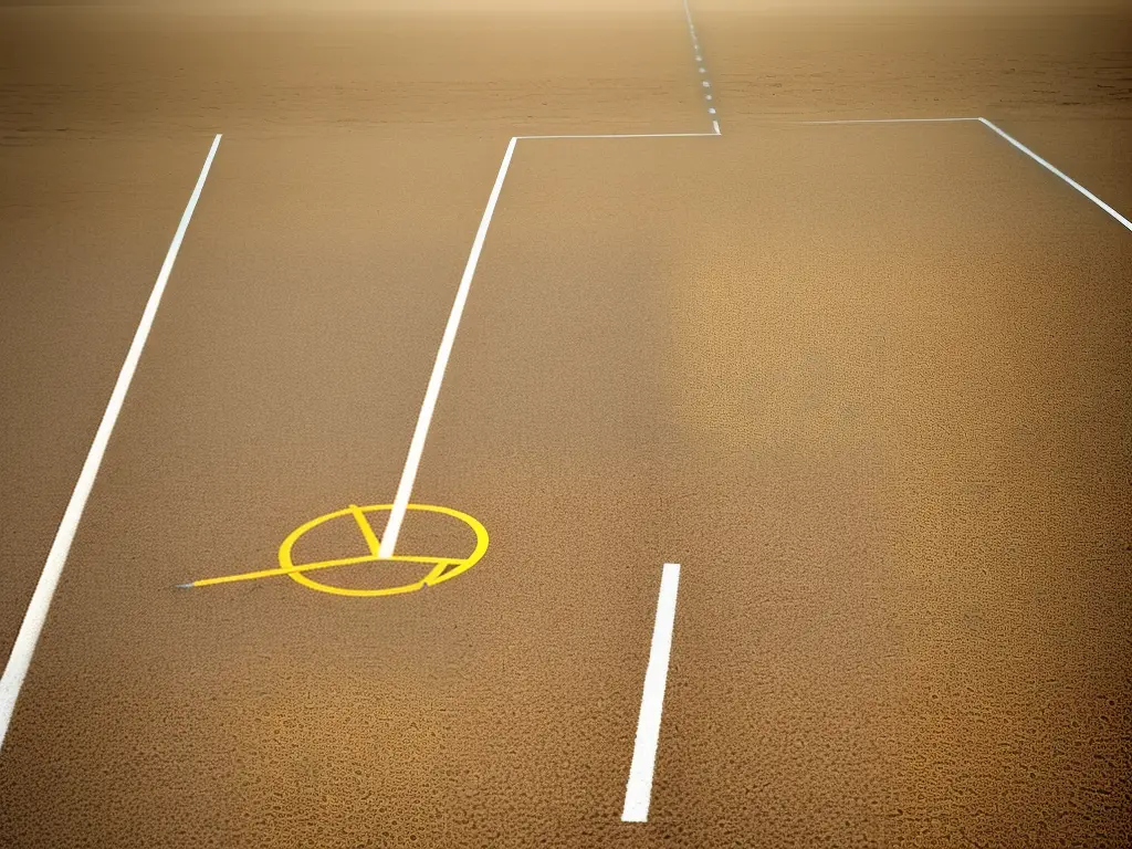 An image of a volleyball court with arrows pointing to different areas, indicating the targeting strategy for a successful offense.